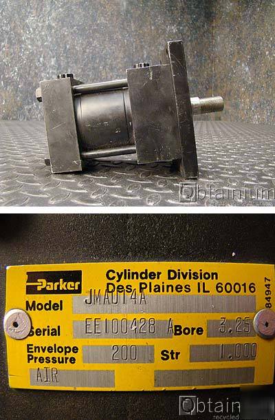 Parker JMAU14A pneumatic cylinder 3.25