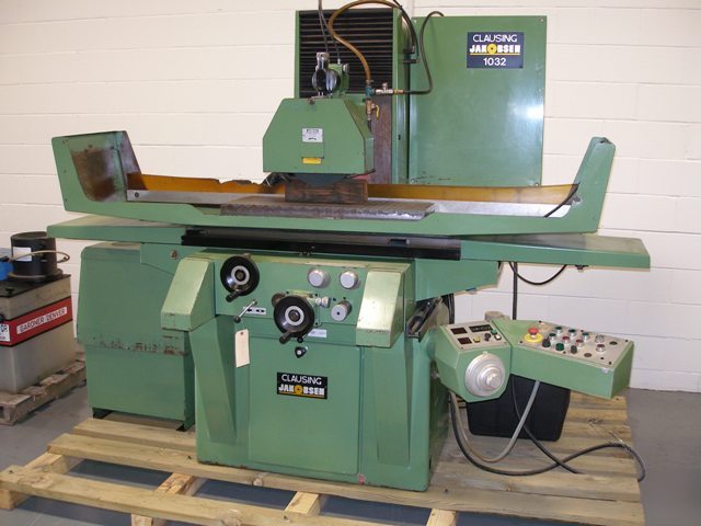 #SJ1032 clausing jakobsen hydraulic surface grinder '85