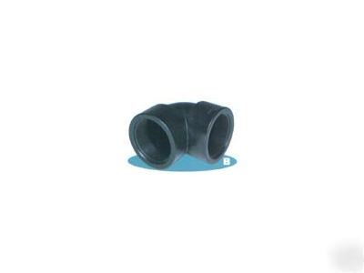 Schedule 80 poly threaded elbow 3/4