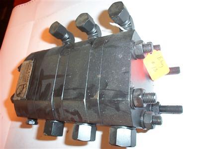 Slack parr hydraulic flow devider