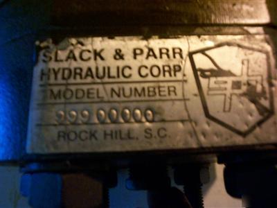 Slack parr hydraulic flow devider