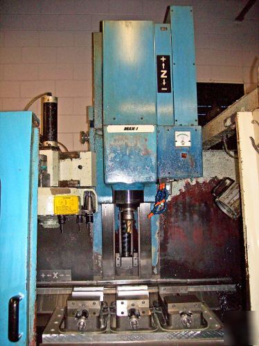 Supermax rebel 1 cnc vertical machining center