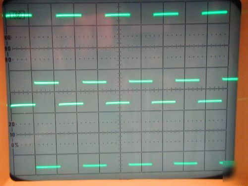 Hp 1725A 275MHZ 2-channel analog oscilloscope working