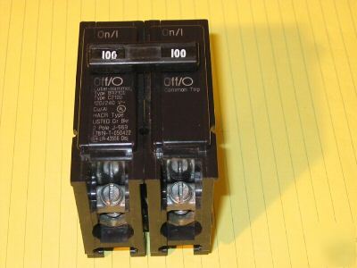 1- BR2100 / MP2100 cutler-hammer 100A 2 pole breaker 2P