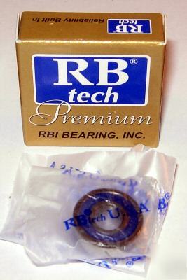 (10) R4-2RS premium grade bearings, 1/4