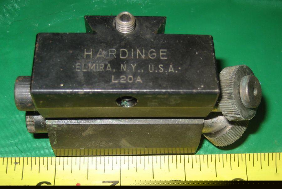 Hardinge L20A knurling quick change lathe tool holder