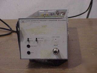 Hp #5354A automatic frequency counter