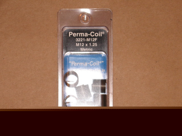 New brand 12MM x 1.25 permacoil helicoil rethread kit