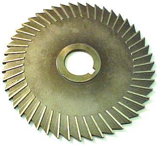 Plain tooth side milling cutter 8