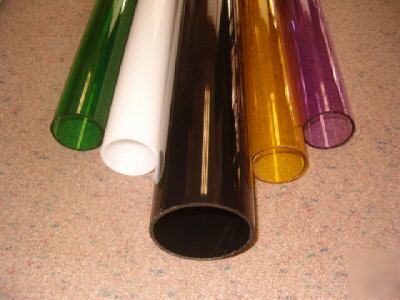 T. purple round acrylic tube 2X1-3/4 (72