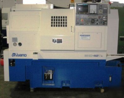 Miyano bnd-42T5 cnc turning center