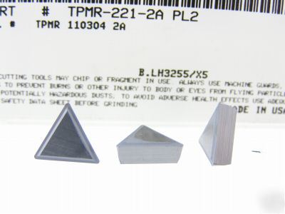 New 100 tpmr 221-2A grade PL2 carbide inserts N260