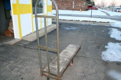 Commercial heavy duty narrow stock cart warehouse 