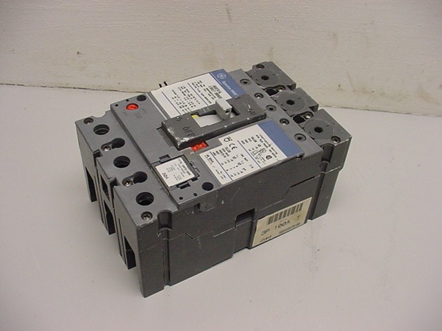 Ge spectra rms 3 pole 100 amp 80 amp 600 vac breaker