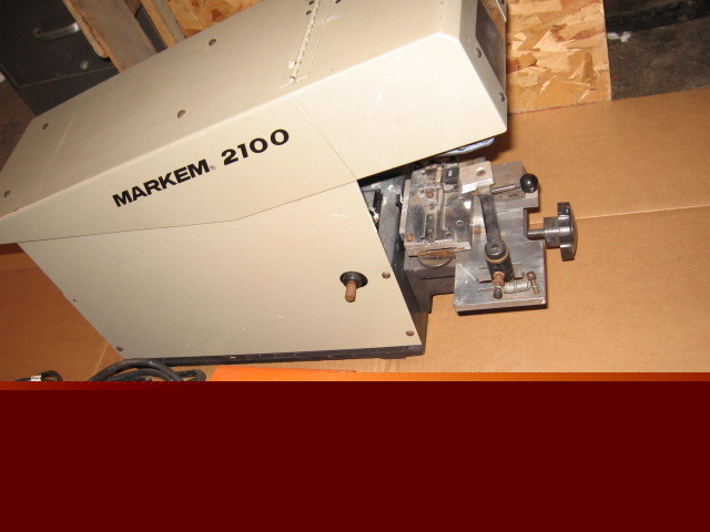 Markem 2100 pad printing machine + foot control printer