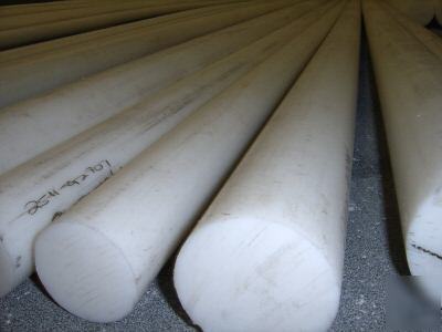 Natural acetal delrin rod 2.00