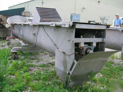 Used: 17â€ dia x 13â€™-4 long ss screw conveyor (4735) 