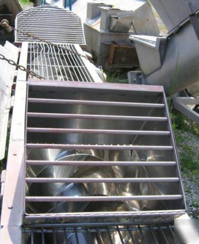 Used: 17â€ dia x 13â€™-4 long ss screw conveyor (4735) 