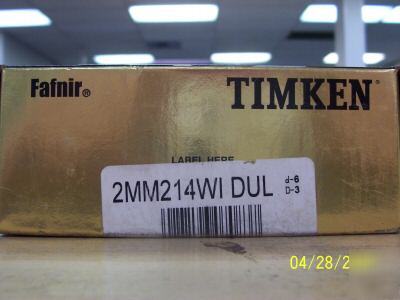 2MM214WIDUL fafnir bearing 7214CTDULP4 