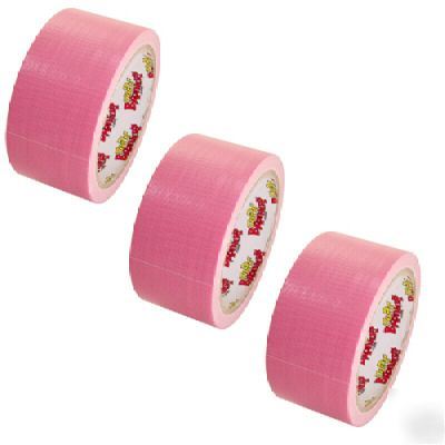3 rolls pink duct tape 2
