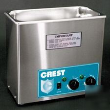 Crest ultrasonic cleaner 575HT-1.75 gallon with basket