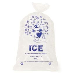 Ice bags with twist ties-ibs IC1120