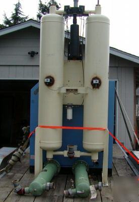 Kobelco rotary screw air compressor dryer &filters 60HP
