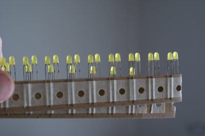 New 100X yellow leds 3MM brand **same day shipping**