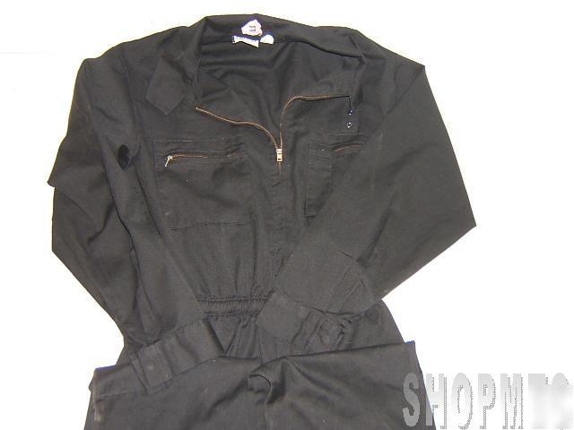 Pro-tuff black uniform coveralls size 48-36-35
