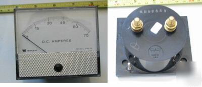 Triplett panel volt meter voltmeter