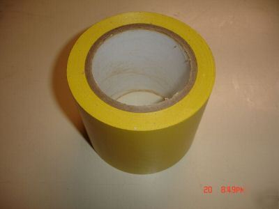 Yellow color aisle pvc marking tape 4