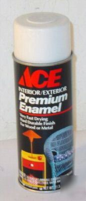 *bulk lot of 720 cans* ace premium enamel white paint