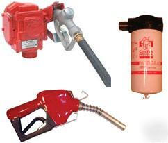 Gasboy 61 12 volt dc fuel transfer pump package