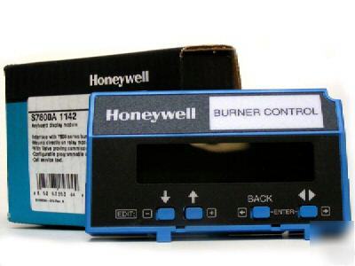 Honeywell S7800A1142 keyboarddisplay from factory