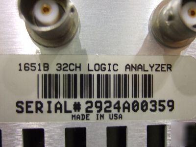 Hp 1651B 32CH logic analyzer
