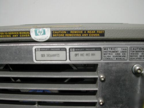Hp 8644A signal generator 25 khz â€“ 2060 mhz