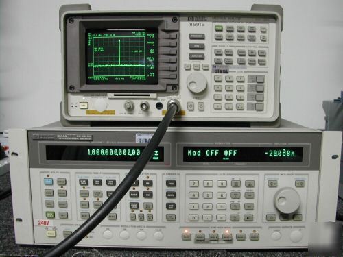 Hp 8644A signal generator 25 khz â€“ 2060 mhz