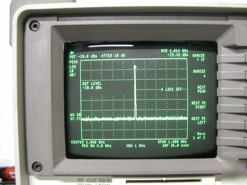 Hp 8644A signal generator 25 khz â€“ 2060 mhz