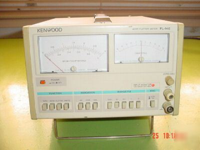 Kenwood FL140 fl 140 wow flutter meter