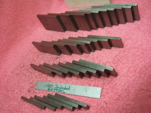 Parallel set toolmaker 16PAIR 32PIECES air-hardened wow