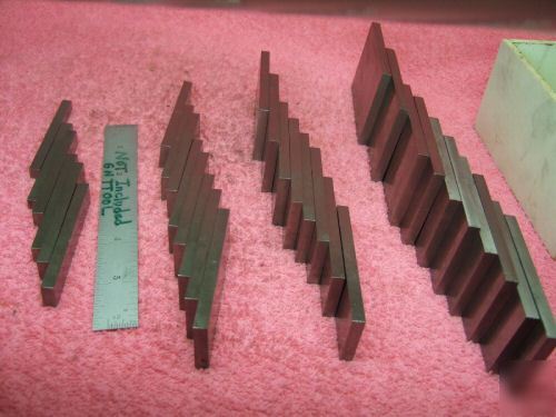 Parallel set toolmaker 16PAIR 32PIECES air-hardened wow