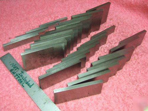 Parallel set toolmaker 16PAIR 32PIECES air-hardened wow