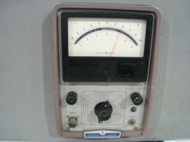 Hp 425A dc micro volt-ammeter