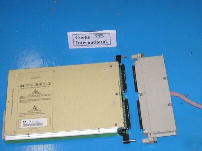 Hp agilent. 34503A. general purpose relay module.