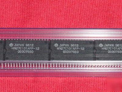 10 pcs. hitachi# HN27C101AFP-12, sm package