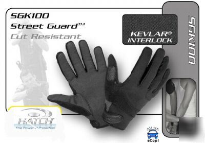 Hatch street guard kevlar search gloves -no logo xxl
