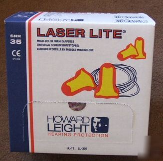 400 ear plugs laser lite howard leight quality earplugs