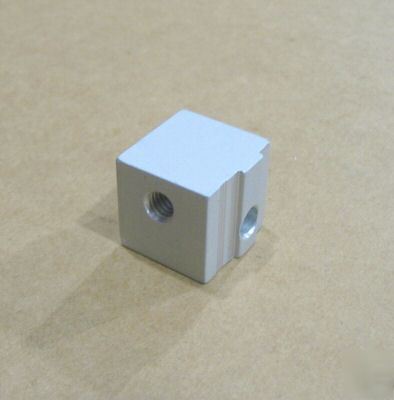 8020 t slot aluminum panel mount block 25 s 25-2427 a