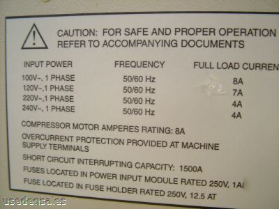 Brooks automation cryotiger compressor T1101-01-000-14