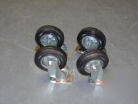 Castors - 4 x 3